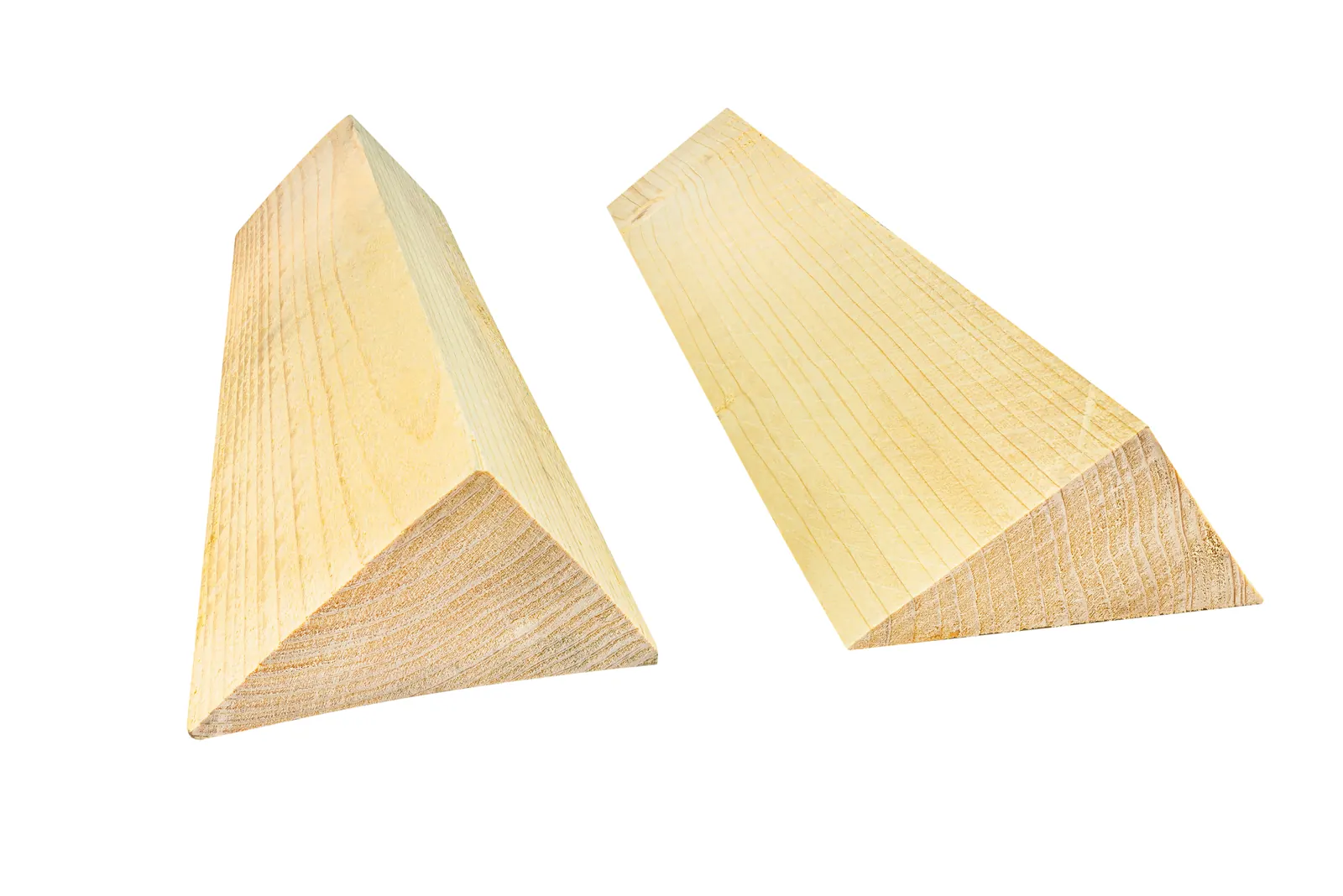 Zwei Holzkeile